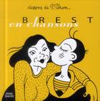 Couverture du livre « Brest en chansons » de Pierre Peron aux éditions Coop Breizh