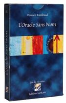 Couverture du livre « Oracle sans nom » de Damien Raimbaud aux éditions Safran
