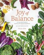 Couverture du livre « Joy of balance » de Divya Alter aux éditions Rizzoli