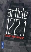 Couverture du livre « Article 122-1 » de David Messager aux éditions Pocket