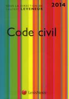 Couverture du livre « Code civil bayadère (édition 2014) » de Laurent Leveneur aux éditions Lexisnexis