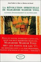 Couverture du livre « La revolution spirituelle de maharishi mahesh yogi » de Le Meur J.-V. & Du B aux éditions Altess