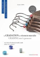 Couverture du livre « La gradation du vetement masculin ; grading men's garments » de Nathalie Coppin aux éditions Esmod