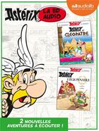 Couverture du livre « Asterix - t03 - asterix et cleopatre / asterix legionnaire - livre audio 2 cd audio » de Uderzo/Goscinny aux éditions Audiolib