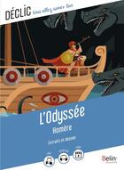 Couverture du livre « L'odyssée » de Homere aux éditions Belin Education