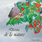 Couverture du livre « Dessins de la nature calendrier mural 2020 300 300 mm square - dessins au crayon de couleur c (édition 2020) » de Dusanka Djeric aux éditions Calvendo