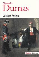 Couverture du livre « La San Felice » de Alexandre Dumas aux éditions Gallimard