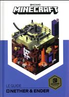 Couverture du livre « Minecraft ; le guide Nether et de l'Ender » de Stephanie Milton aux éditions Gallimard-jeunesse
