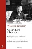 Couverture du livre « Gilbert Keith Chesterton » de Golonka Wojtek aux éditions Cerf