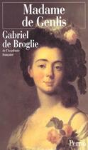 Couverture du livre « Madame De Genlis » de Gabriel De Broglie aux éditions Perrin