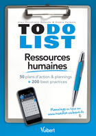 Couverture du livre « To do list ressources humaines » de Jean-Christophe Debande et Sophie Palmero aux éditions Vuibert