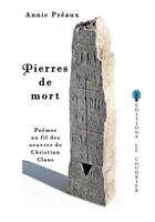 Couverture du livre « Pierres de mort » de Annie Preaux aux éditions Le Coudrier