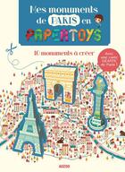 Couverture du livre « Papertoys géants : mes monuments de Paris en papertoys » de Rozenn Bothuon aux éditions Auzou