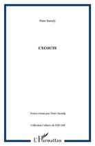 Couverture du livre « L'ECOUTE » de Peter Szendy aux éditions L'harmattan