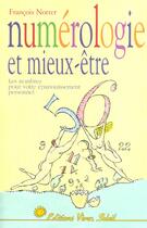 Couverture du livre « Numerologie et mieux-etre » de Francois Notter aux éditions Vivez Soleil