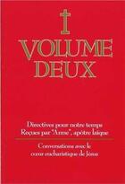 Couverture du livre « Volume 2 ; directives pour notre temps » de Anne Despaigne aux éditions Direction For Our Times