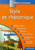Couverture du livre « Style et rhetorique 1998 - reperes pratiques n29 » de Peyroutet Claude aux éditions Nathan