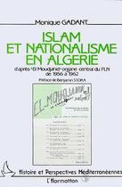 Couverture du livre « Islam et nationalisme en Algérie : d'après 