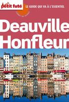 Couverture du livre « GUIDE PETIT FUTE ; CARNETS DE VOYAGE ; Deauville Honfleur, 2012 » de  aux éditions Le Petit Fute