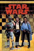 Couverture du livre « Star Wars - icônes Tome 5 : Han, Lando & Boba » de Carlos Meglia et Mike Kennedy et Ian Edington aux éditions Delcourt