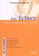 Couverture du livre « Echecs (Les) » de Cheval Donnet Franco aux éditions La Martiniere
