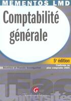 Couverture du livre « Comptabilite generale (5e édition) » de Grandguillot Beatric aux éditions Gualino