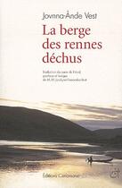 Couverture du livre « La berge des rennes déchus » de Vest Jovnna aux éditions Cenomane
