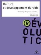 Couverture du livre « Culture et développement durable : il est temps d'organiser la palabre... » de Jean-Michel Lucas aux éditions Irma