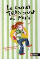 Couverture du livre « Le carnet très secret de Mimi » de Natalie Zimmermann aux éditions Nathan