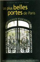 Couverture du livre « Les plus belles portes de Paris » de Jean-Marc Larbodiere aux éditions Massin