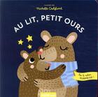 Couverture du livre « Au lit, petit ours - tire le ruban... surprise ! » de Michelle Carlslund aux éditions Philippe Auzou