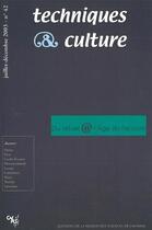 Couverture du livre « REVUE TECHNIQUES ET CULTURES n.42 ; du virtuel à l'âge du fer.com » de  aux éditions Maison Des Sciences De L'homme