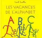 Couverture du livre « Vacances de l'alphabet » de Lionel Koechlin aux éditions Mango