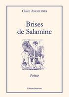 Couverture du livre « Brises De Salamine » de Angelides aux éditions Benevent