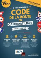 Couverture du livre « Le code de la route en candidat libre » de  aux éditions Toucan