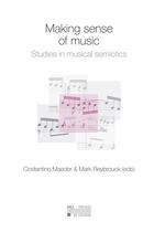 Couverture du livre « Making sense of music : studies in musical semiotics » de Costantino Maeder aux éditions Pu De Louvain