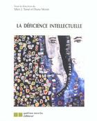Couverture du livre « La deficience intellectuelle (la) » de Tasse Marc J. aux éditions Gaetan Morin