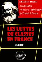 Couverture du livre « Les luttes de classes en France » de Karl Marx aux éditions Ink Book