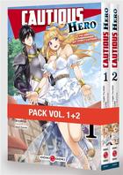 Couverture du livre « Cautious Hero - Pack promo vol. 01 et 02 - édition limitée » de Koyuki et Light Tuchihi aux éditions Bamboo