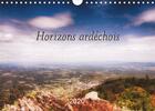 Couverture du livre « Horizons ardechois calendrier mural 2020 din a4 horizontal - photos prises dans le sud de l » de Marc Bleriot Je aux éditions Calvendo