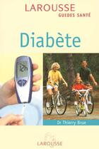 Couverture du livre « Diabete » de Thierry Brue aux éditions Larousse