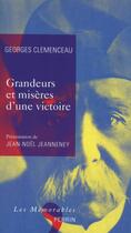 Couverture du livre « Grandeurs et misères d'une victoire » de Georges Clemenceau aux éditions Perrin