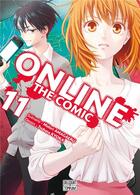 Couverture du livre « Online the comic Tome 11 » de Midori Amagaeru et Tsukasa Kyoka aux éditions Delcourt