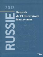 Couverture du livre « Russie 2013 » de  aux éditions Cherche Midi