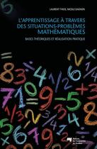 Couverture du livre « Apprentissage a travers des situations problemes mathematiqu » de Theis/Gagnon aux éditions Presses De L'universite Du Quebec