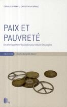 Couverture du livre « Réduire la pauvreté pour mieux construire la paix » de Bryant C/Kappaz C aux éditions Charles Leopold Mayer - Eclm