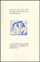 Couverture du livre « Journal des îles ; vers les sinistrés » de Segalen/Joly-Segalen aux éditions Fata Morgana