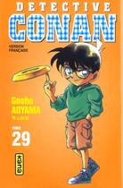 Couverture du livre « Détective Conan Tome 29 » de Gosho Aoyama aux éditions Kana