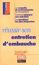 Couverture du livre « Reussir son entretien d'embauche » de Escaffre/Forgeot aux éditions Studyrama