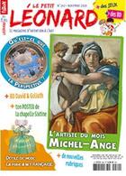 Couverture du livre « Le petit leonard n 262 - michel ange - novembre 2020 » de  aux éditions Le Petit Leonard